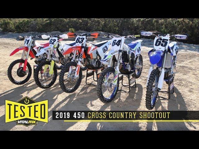 2019 450 Off-Road Race Bike Shootout - Vital MX