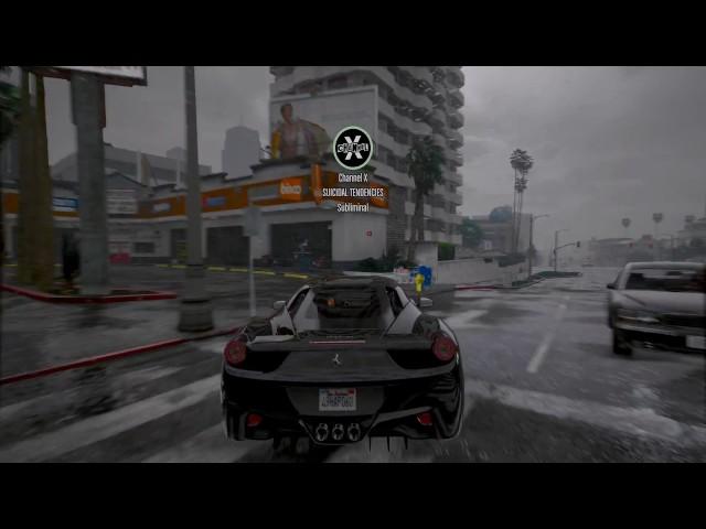 gta v graphics mod by game hancer 4K new texture rain real V2