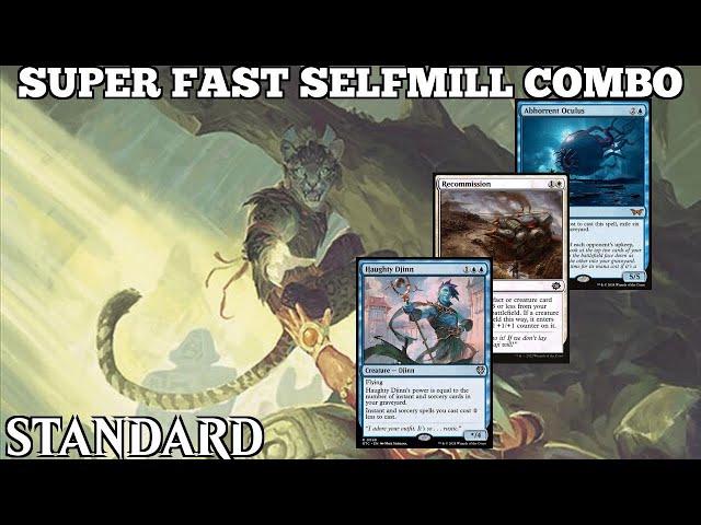 SUPER FAST SELFMILL COMBO | Azorius Tempo | DSK Standard Bo3 | MTG Arena