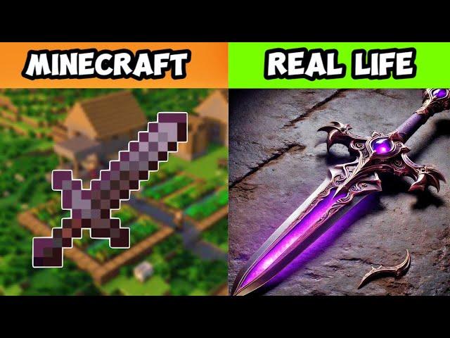 MINECRAFT MOBS VS REAL LIFE | Super Realistic 4k