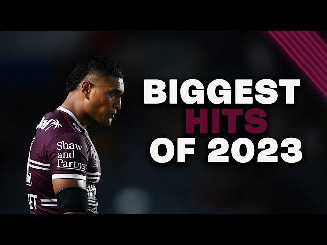 BIGGEST HITS OF 2023 | NRL