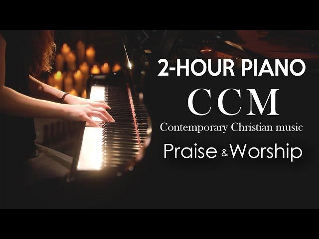 2 Hours Non-Stop CCM Piano Worship by Sangah Noona with Lyrics