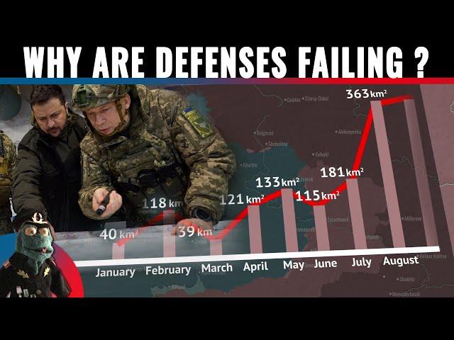 Why are Ukraine’s defenses failing? (Russian gains increase pace)