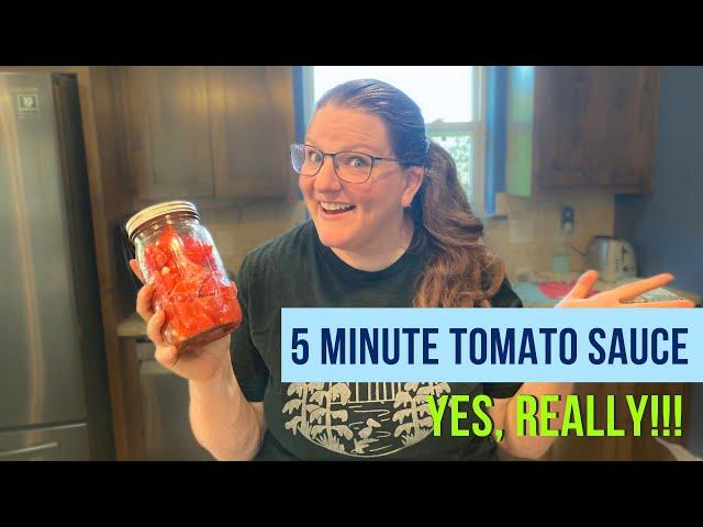 5-Minute Fermented Tomato Sauce: Every Bit Counts Challenge Day 10