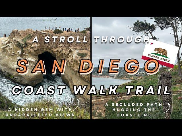 A Scenic Stroll in San Diego, California: Beautiful La Jolla Coast Walk Trail