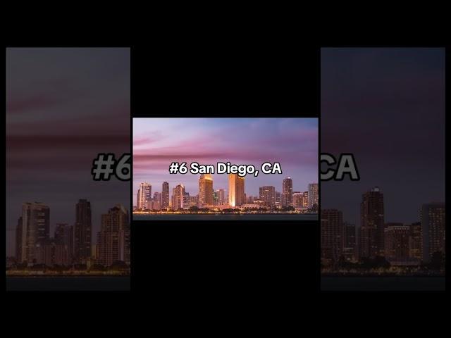 Safest Large Cities in the U.S. #safecity #safeplace #sandiego #elpaso #honolulu #virginiabeach