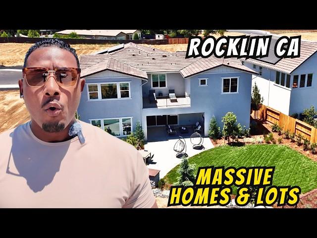 Moving to SACRAMENTO CALIFORNIA? | Check out these MASSIVE LUXURY New Homes in Rocklin CA