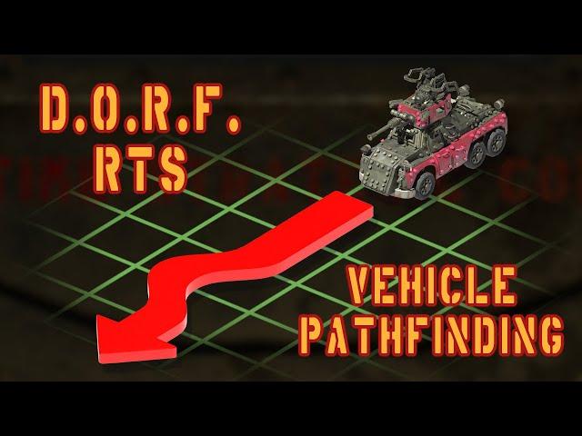 D.O.R.F. RTS game - Unit Pathfinding Behavior