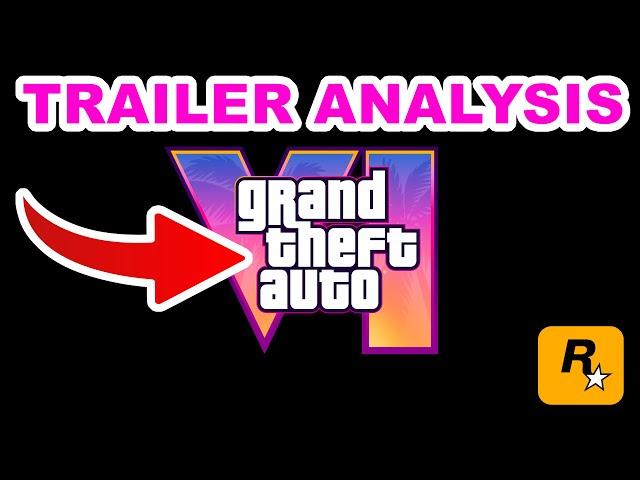 GTA 6 TRAILER 1 | FULL ANALYSIS