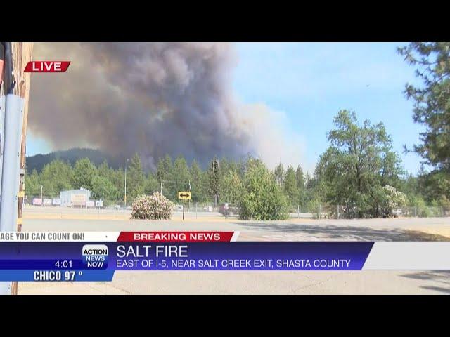 Salt Fire causes evacuations in Shasta County