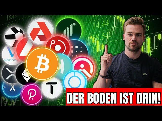 Krypto: Es geht los! Der Boden ist drin! & auch der Aktienmarkt explodiert. Das ist jetzt WICHTIG!