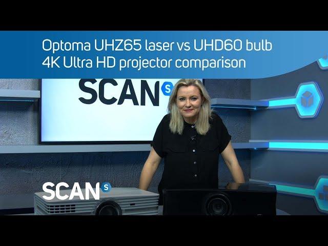 Optoma UHZ65 laser vs UHD60 bulb 4K Ultra HD projector comparison - Best under £5000?
