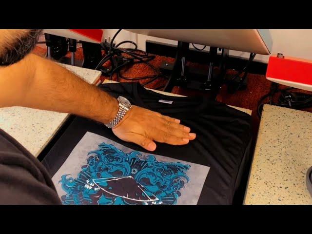 How to start a T shirt Brand With DTF | T shirt Printing Demonstration | Neck label  Heat pressing