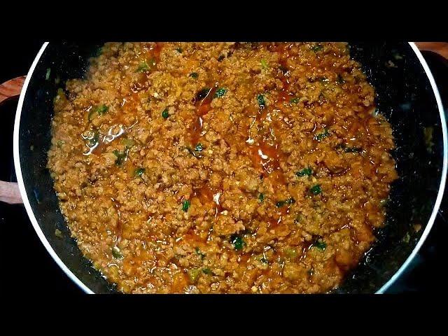 How to cook minced meat recipe طرز تهیه کوفته پاشان قیمه