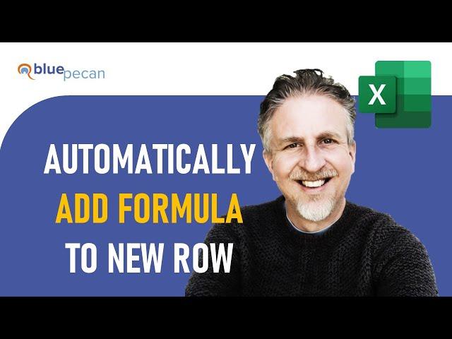 Automatically Add Formula to New or Next Row in Excel | Automatically Add Rows in Excel with Formula