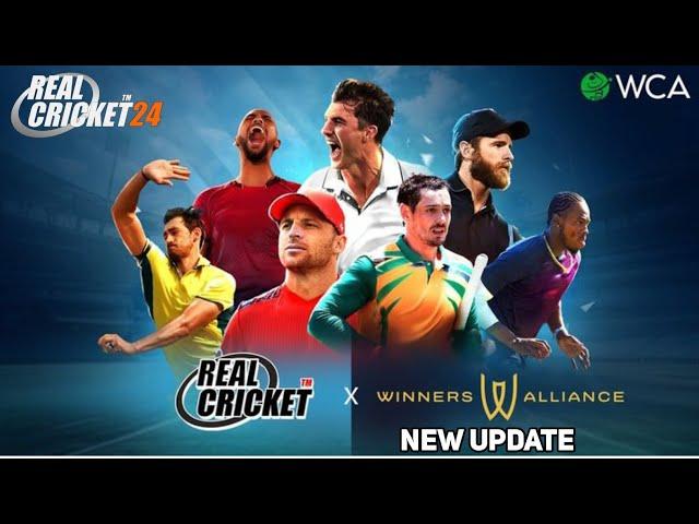 Real Cricket 24 New Big Announcement Is Here  | Real Cricket 24 New Update | Int'l Player Real Face