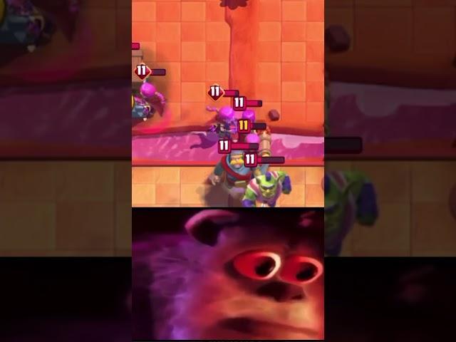 Big boi saves the match! #clashmemes #gaming #funny #supercellmemes #clashroyale #memesdeclashroyale