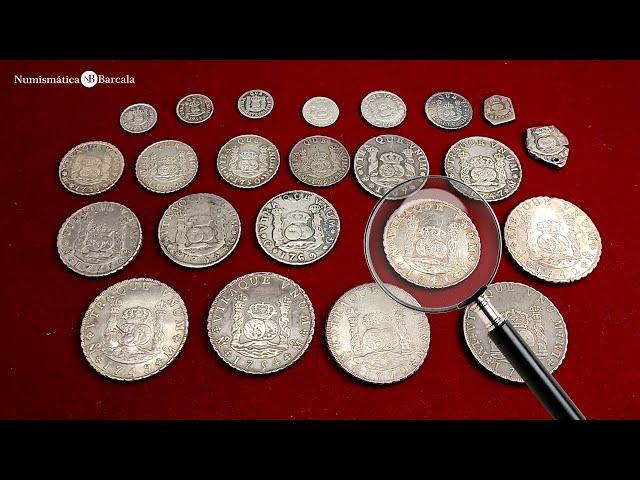 COLUMNARIOS Y MÁS COLUMNARIOS | Distintos módulos y cecas | Numismática Barcala