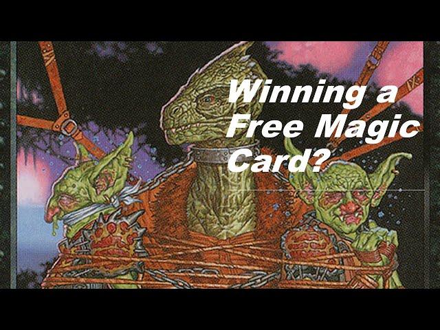 I won a Magic the Gathering Give Away, here is what I won