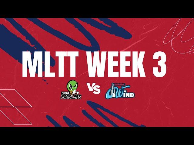 LIVE STREAM | Portland vs Chicago | MLTT Week 3 (Chicago, IL)