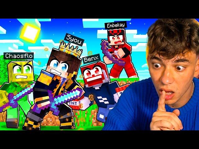 BENX & CHAOSFLO vs SYOU & EMBEKAY PVP KAMPFANALYSE! Minecraft Helden News