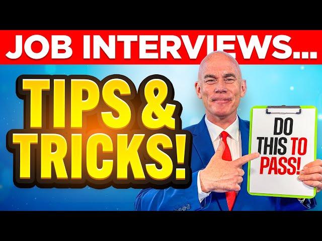 INTERVIEW TIPS & TRICKS! (How to PREPARE for a JOB INTERVIEW in under 10 MINUTES!)