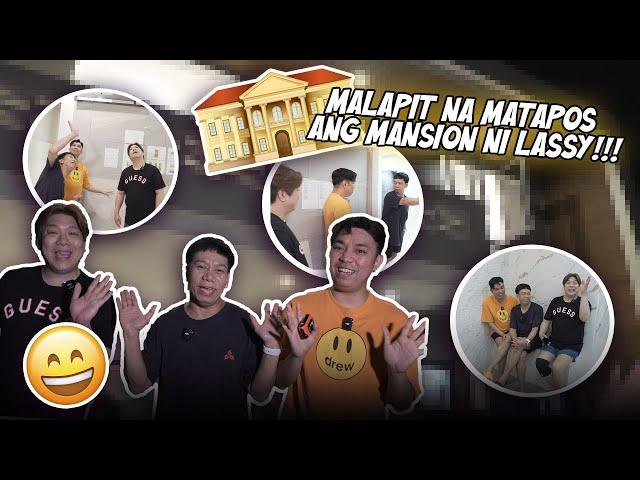 MALAPIT NA MATAPOS ANG MANSION NI LASSY (HOUSE UPDATE ALMOST COMPLETE NA) | BEKS BATTALION