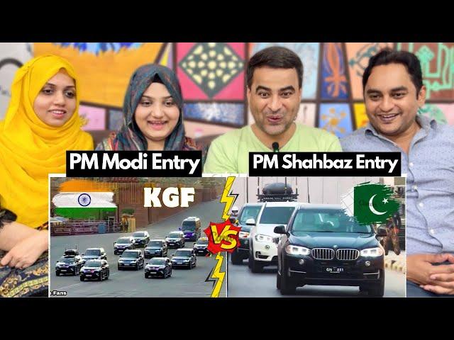 PM Modi Protocol Vs PM Shahbaz Protocol! | Indian Vs Pakistan PM Cars Protocol | Reaction!!