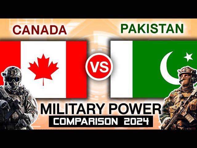 Pakistan vs Canada Military Power Comparison 2024 | Canada vs Pakistan Military Power 2024