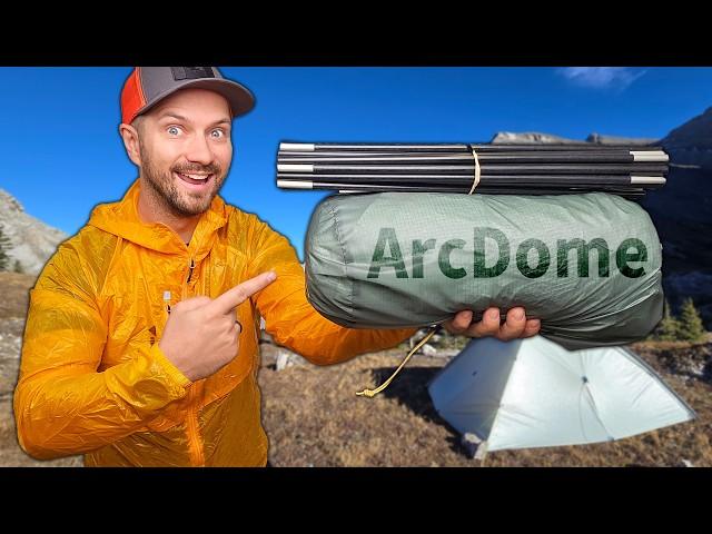 I TESTED THE NEW ARCDOME TENT... on a Mountain in Extreme Wind