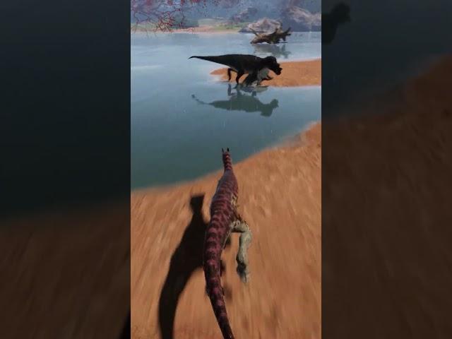 DINOSAOUR TRY TO HUNT..!!