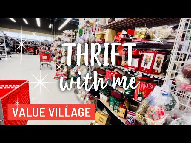 Thrift With Me | Thrifting Value Village | Vintage Home Decor For Resale 