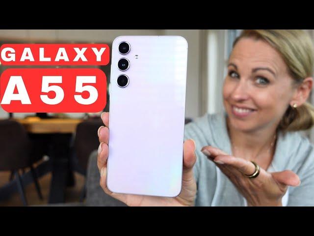 MEHR ALS NUR MITTELKLASSE ⁉️ Samsung Galaxy A55 Erfahrungsbericht