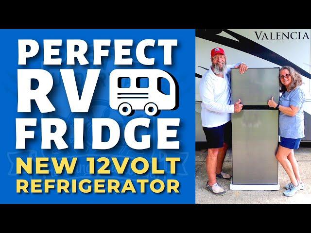 Install and Review New 12 Volt RV Refrigerator - A  Perfect Fit For Us