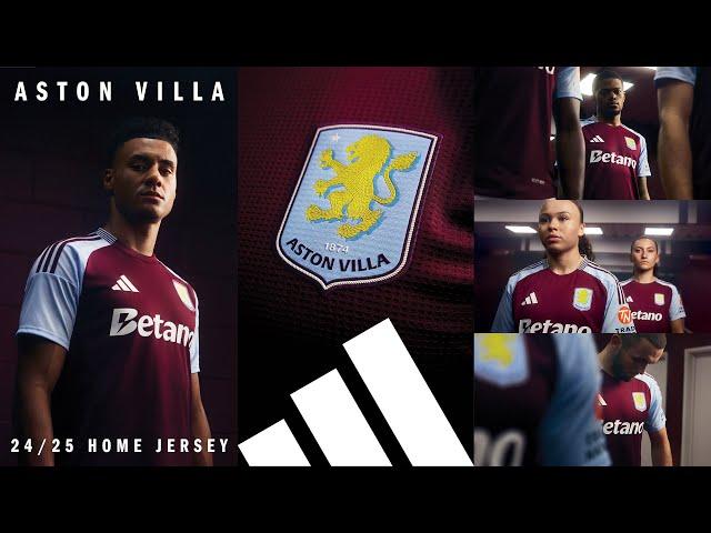 Aston Villa Home Kit Launch 2024/25