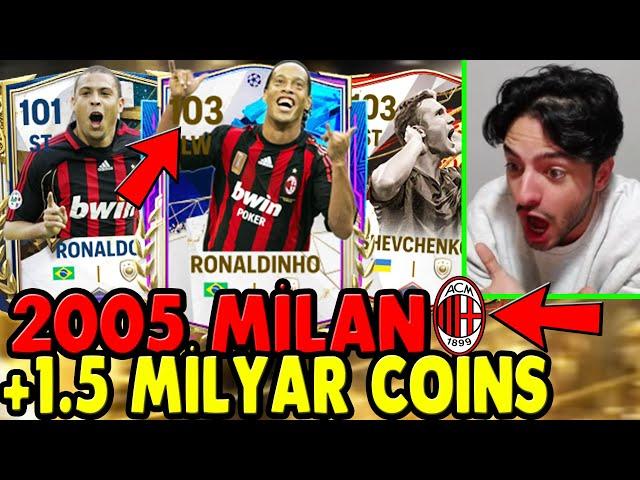 PRIME RONALDINHO TAM 1.5 MİLYAR COINS EFSANE 2005 MİLAN KADROSU FC Mobile