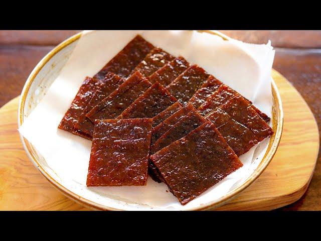 Homemade Pork Jerky自制猪肉脯 宅家必备小零食