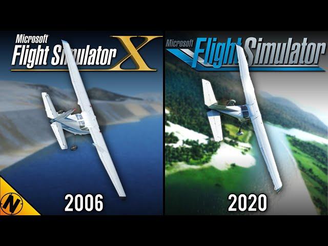 Flight Simulator 2020 vs Flight Simulator X | Direct Comparison