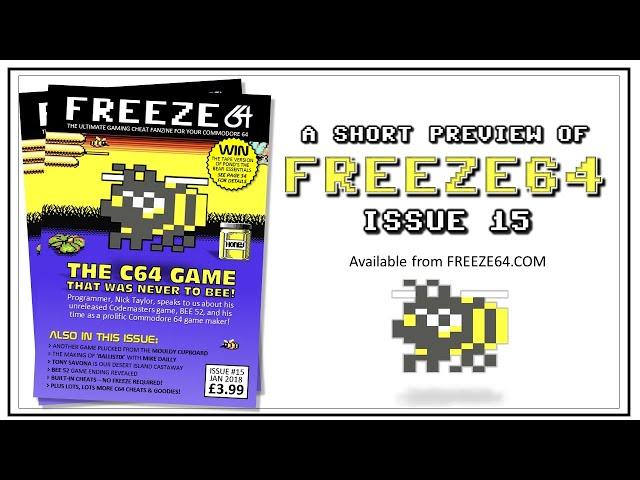 FREEZE64 fanzine issue 15 for the Commodore 64