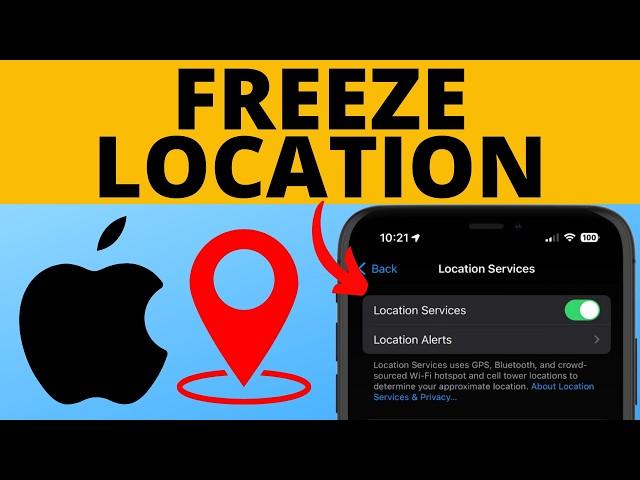 How to Freeze Location on iPhone