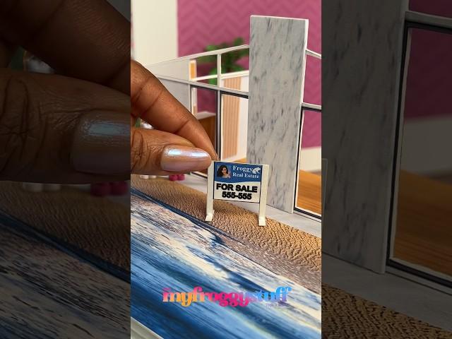 New Mini House : Paper Dollhouse inspired by BarbieStyle | Free Printable