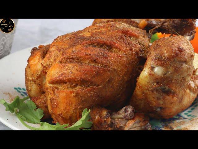 Lahori Chargha Recipe l Whole Chicken Roast Recipe Samar's Kitchen