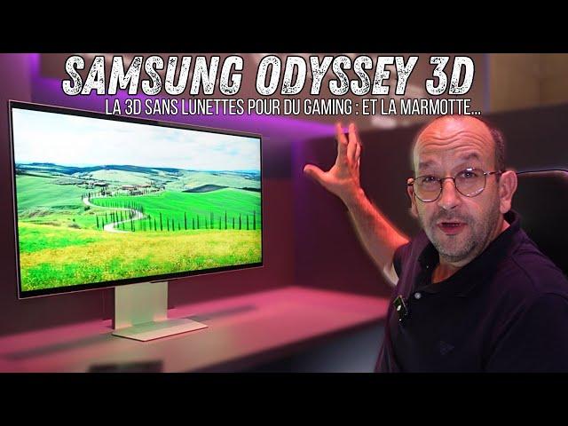 Samsung ODYSSEY 3D : moniteur gaming 3D sans lunettes, la découverte rapide à l'IFA