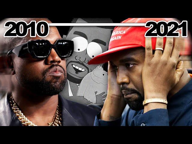 kanye west on the south park "fish sticks" joke over a decade