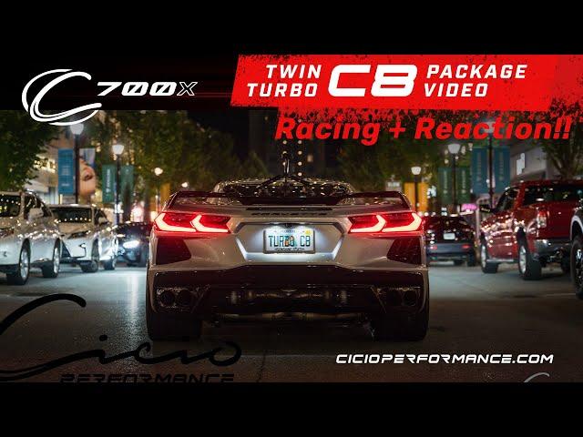 Twin Turbo C8 C700X Package Explained + Racing & Reactions!