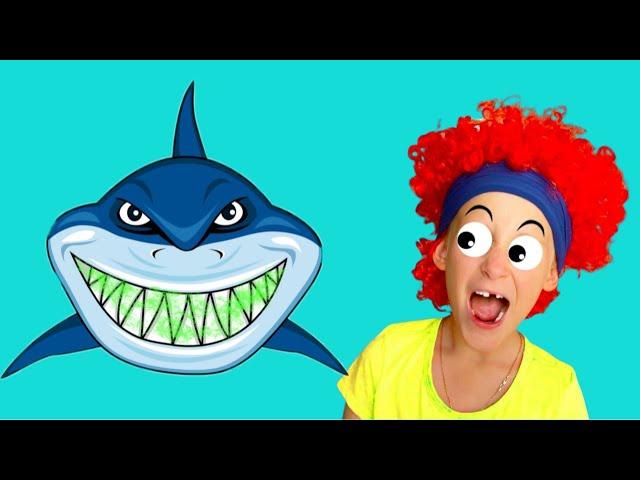 좀비상어 | 인기 키즈 노래 | 아이를 위해 | '아동동영상’ | Zombie Shark Epidemic Song | Anuta Kids Channel 에서 한국어