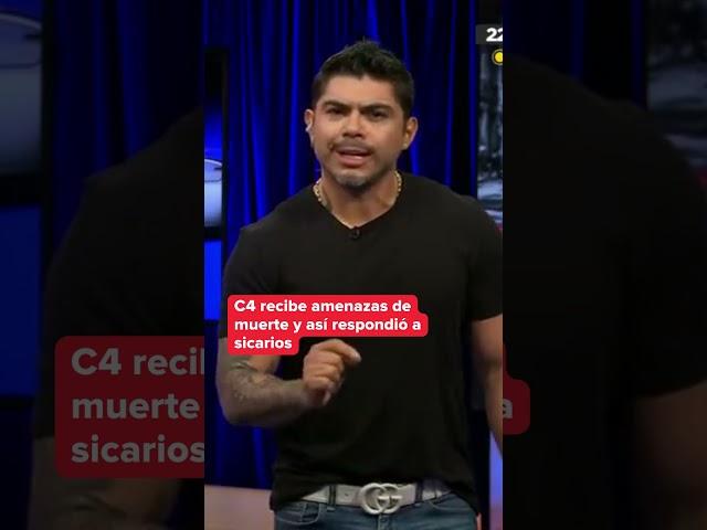 C4: Carlos Jiménez responde a sicarios tras amenazas de muerte #milenioshorts