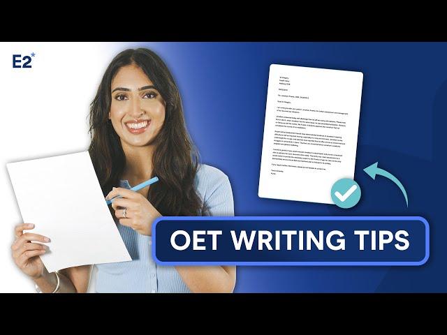 OET Writing Test - Tips & Tricks for a high score!