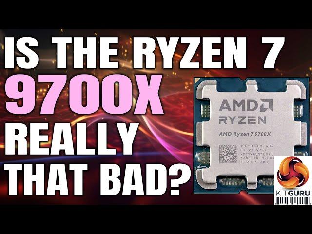 AMD Ryzen 7 9700X review: YouTube hates this CPU