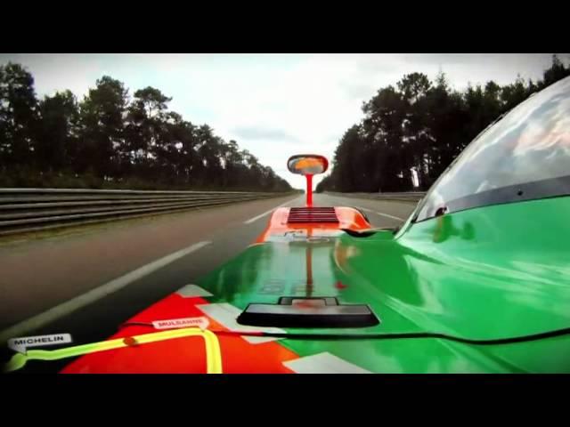 Mazda 787B onboard lap with Johnny Herbert at Le Mans 2011